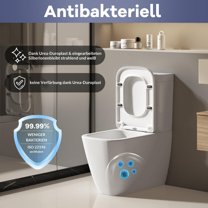 Abattant WC robuste et stable